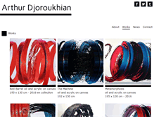 Tablet Screenshot of djoroukhian.com